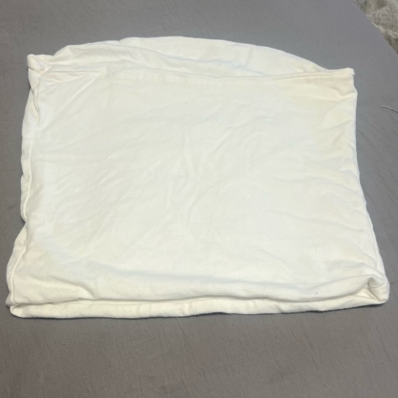 Brandy Melville White Crop Tube Top - Picture 3 of 4